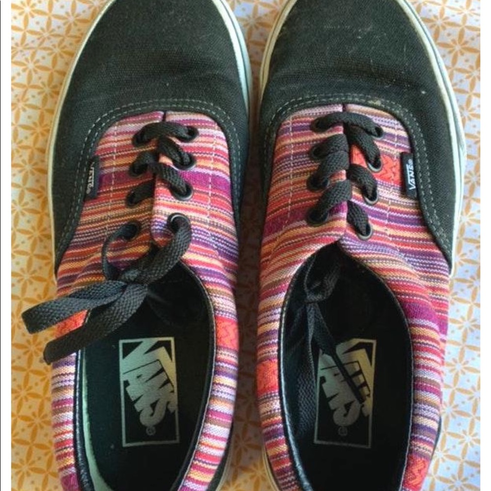 Multiple Color Stripped Vans